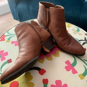 Franco Sarto leather booties